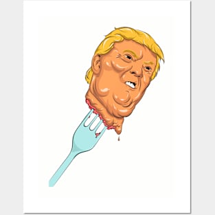 Fork Trump Posters and Art